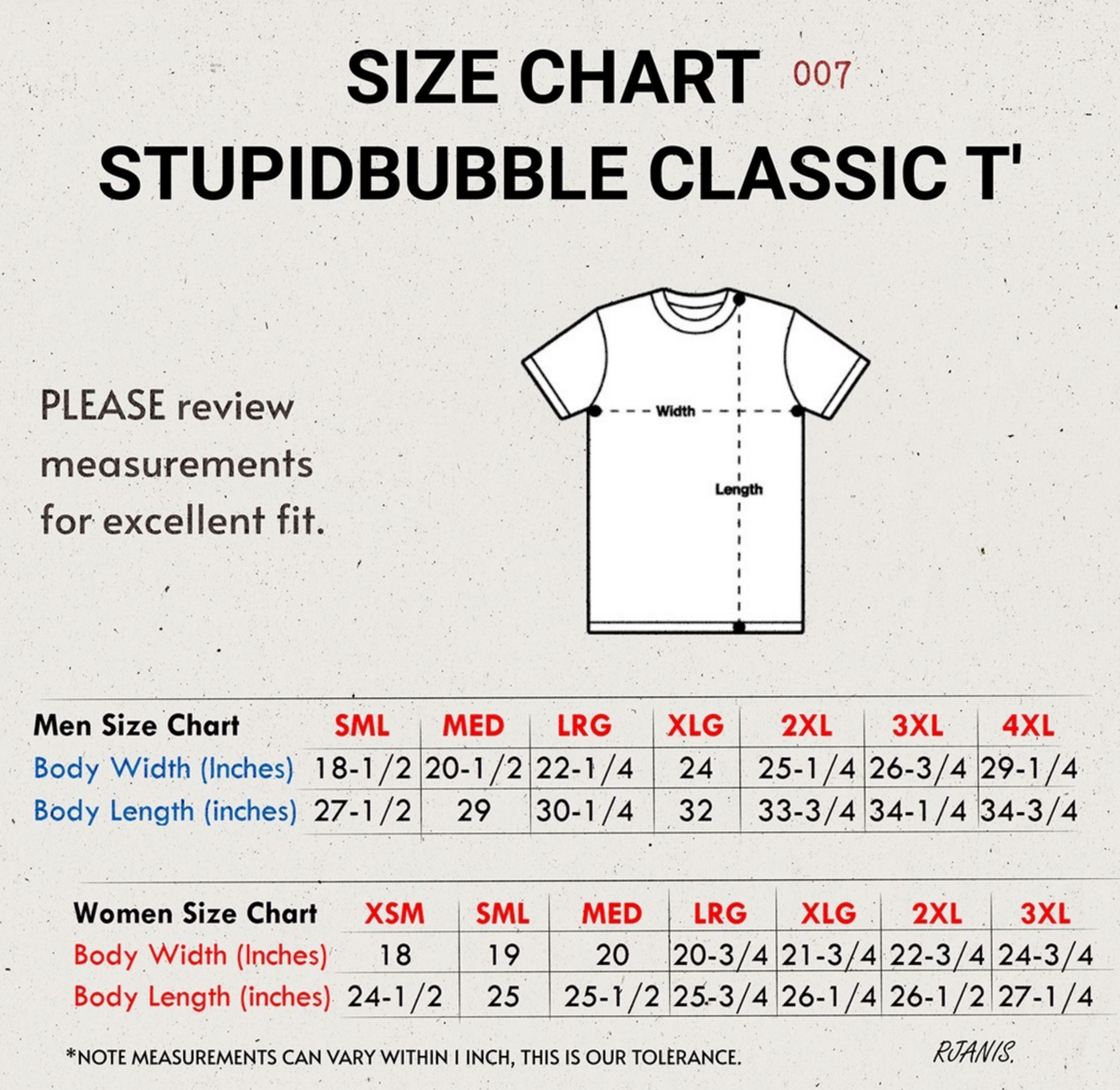 "Everybody has a Stupidbubble" Classic T' (Men/Women)